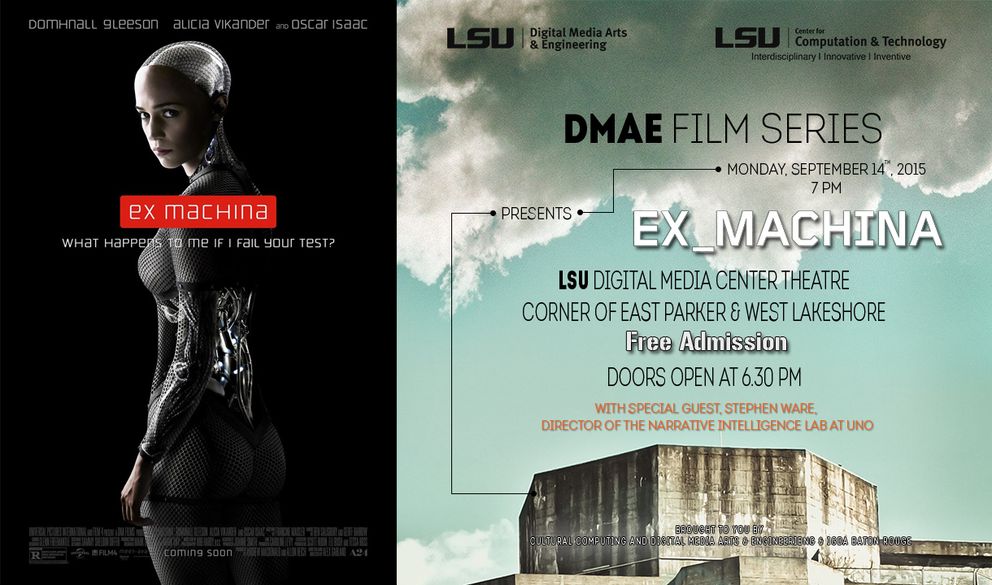 image for the event: Ex Machina