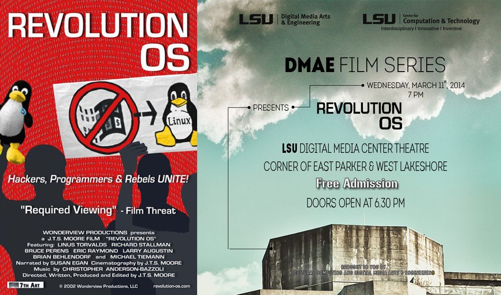 image for the event: Revolution OS