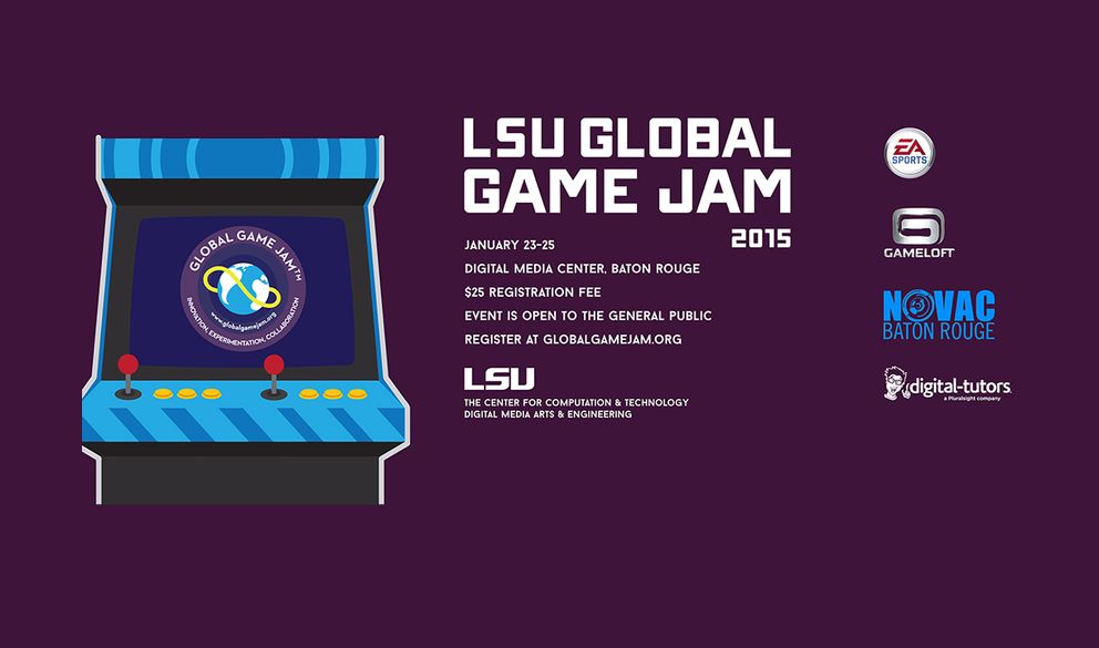 image for the event: LSU Global Game Jam 2015