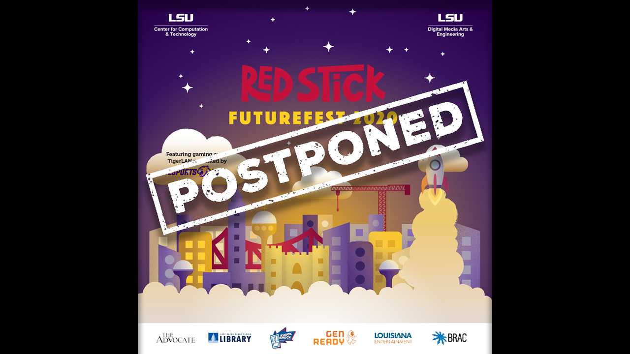 Redstick 2020 FutureFest Postponed news author