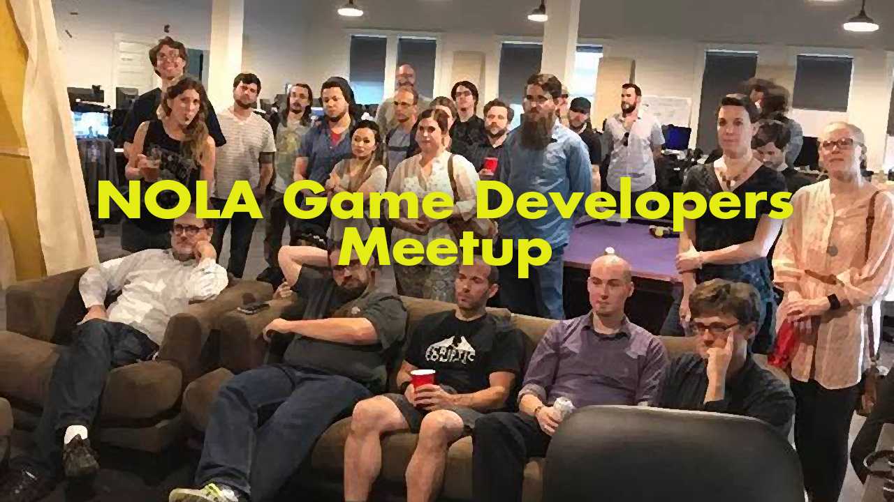 NOLA Game Developers Meetup July '19 news author
