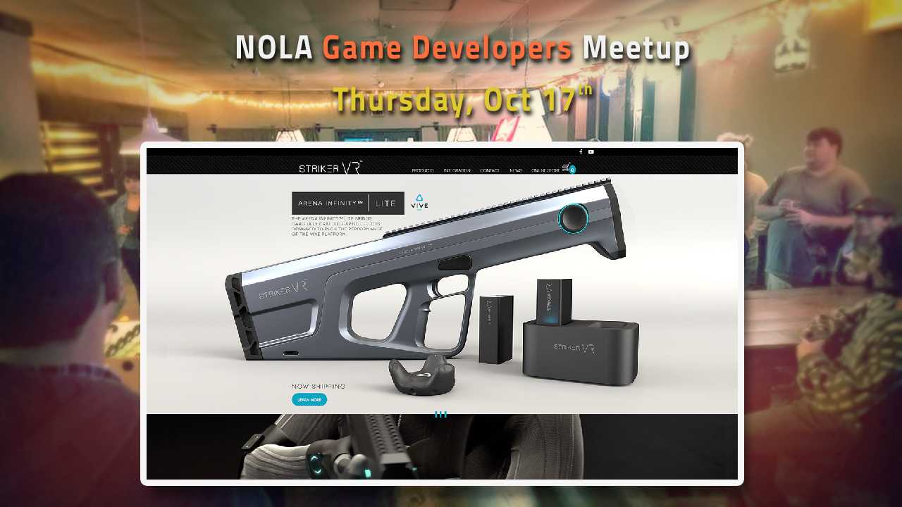 NOLA Game Developers Meetup Oct '19 news author